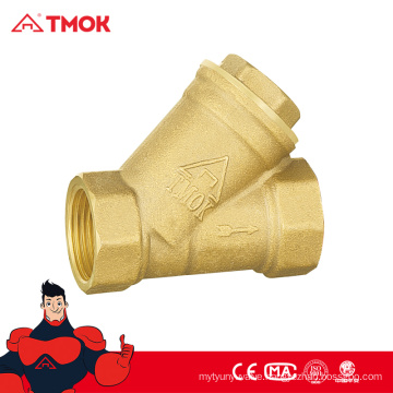 TMOK brass strainer with forged 200 wog valves for water full port